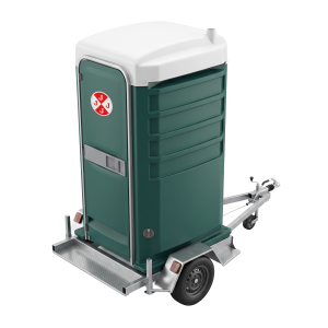 Towable Single Toilet Trailer